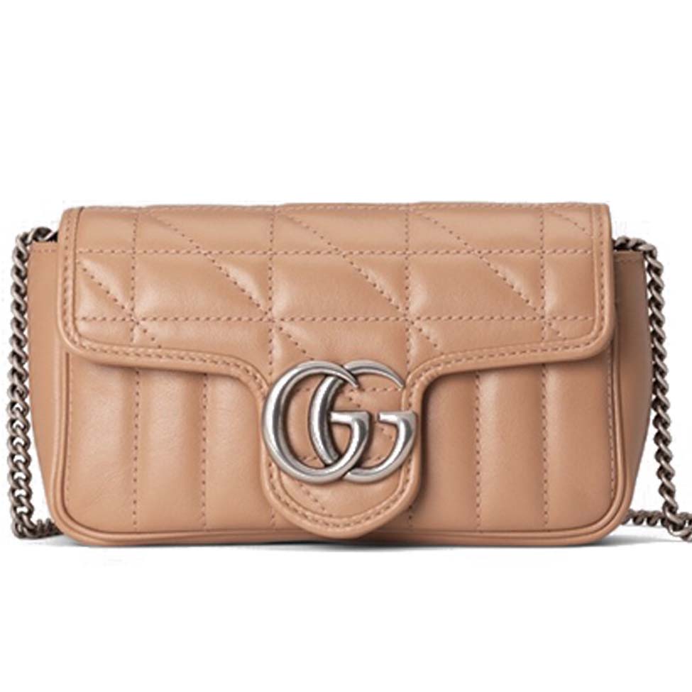 g*u*i gg marmont S*per mini bag 476433  (16.5*9.5*4.5cm)